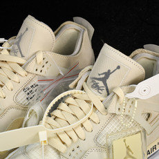 纯原 OFF-WHITE x AJ4 WMNS ”SAIC“ 白帆 CV9388-100 #YZ0053 纯原 OFF-WHITE x AJ4 WMNS ”SAIC“ 白帆 CV9388-100 #YZ0053