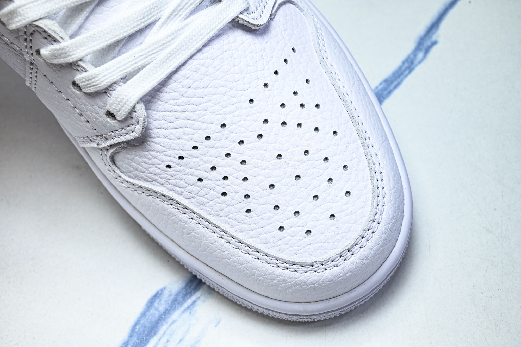 纯原 Air Jordan 1 Low AJ1 乔1全白银勾 低帮复古文化篮球鞋 IQ9381-100 