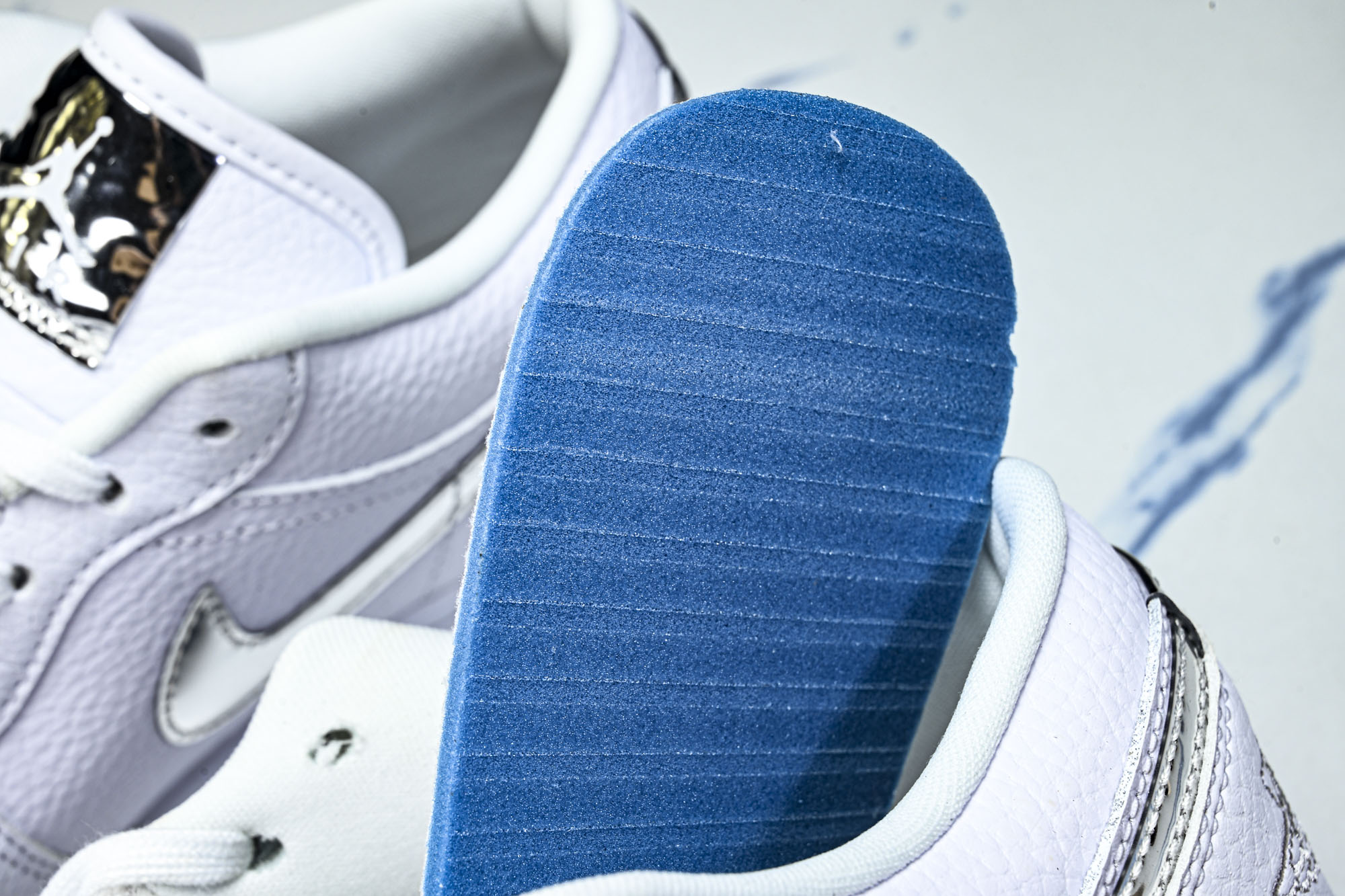纯原 Air Jordan 1 Low AJ1 乔1全白银勾 低帮复古文化篮球鞋 IQ9381-100 