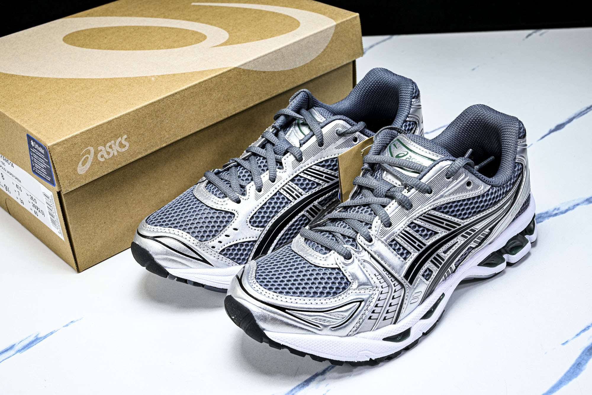 纯原 ASICS Gel-Kayano 14 Metropolis Jasper Green 灰银绿 1