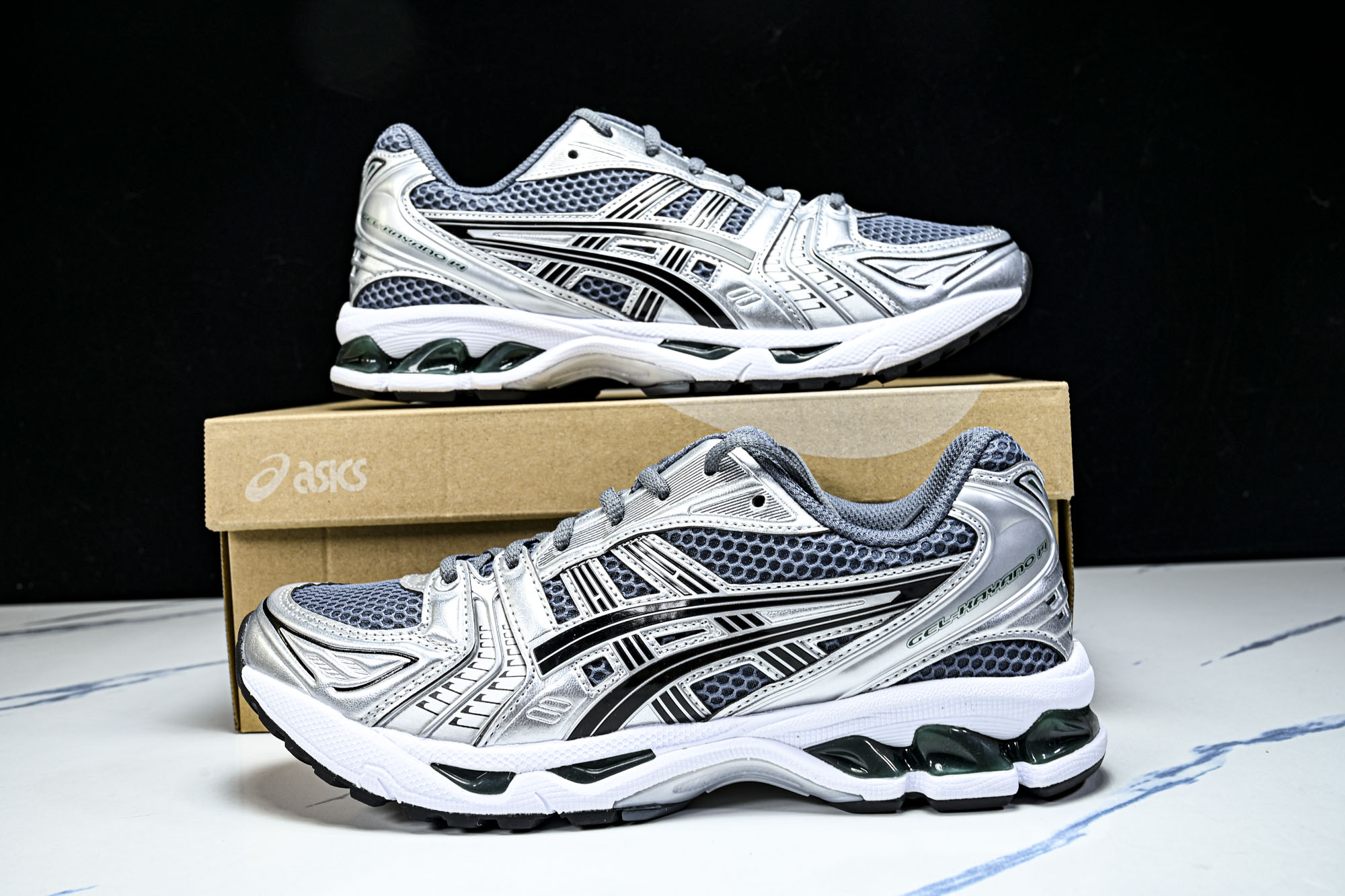 纯原 ASICS Gel-Kayano 14 Metropolis Jasper Green 灰银绿 1