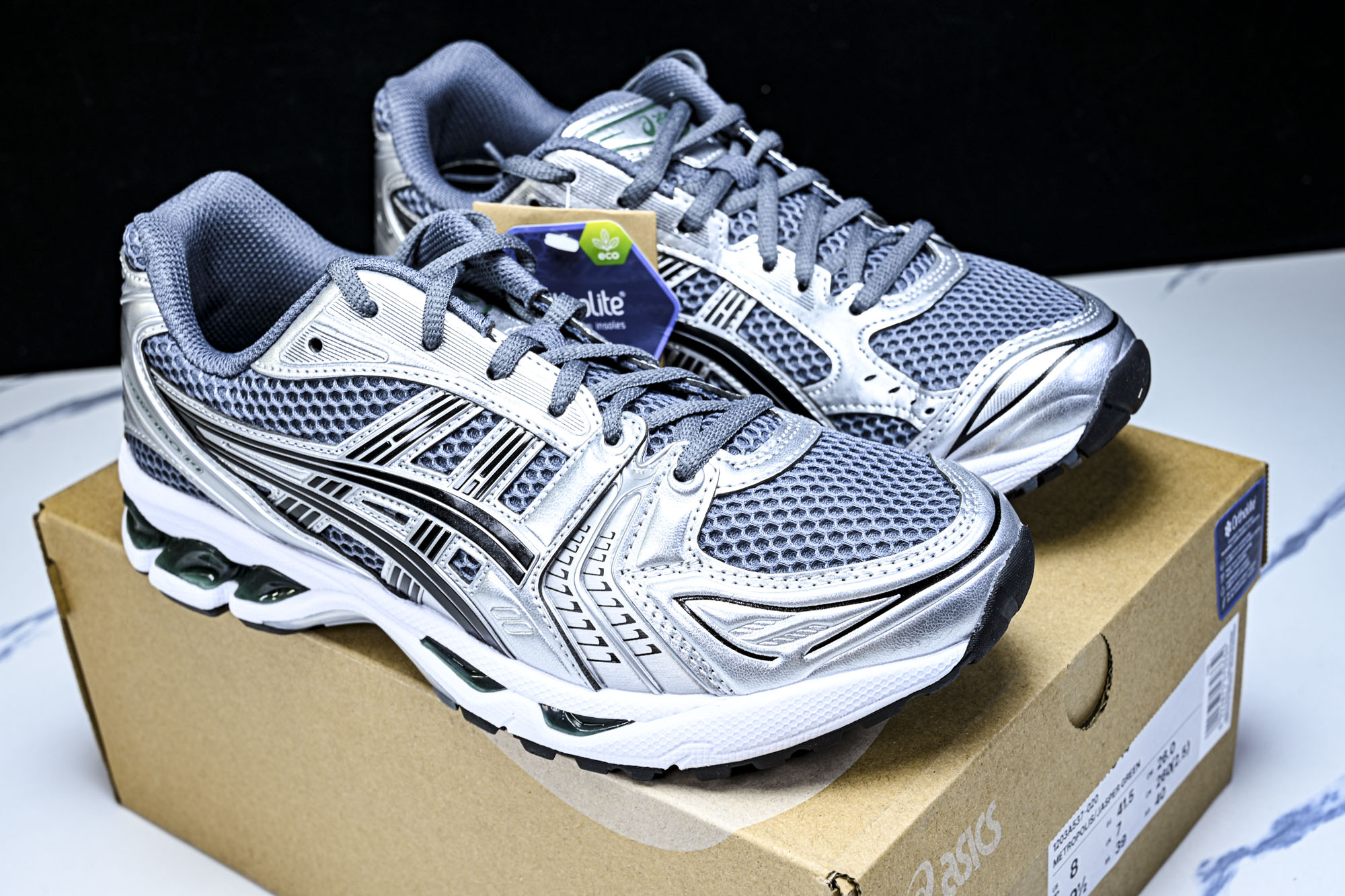纯原 ASICS Gel-Kayano 14 Metropolis Jasper Green 灰银绿 1