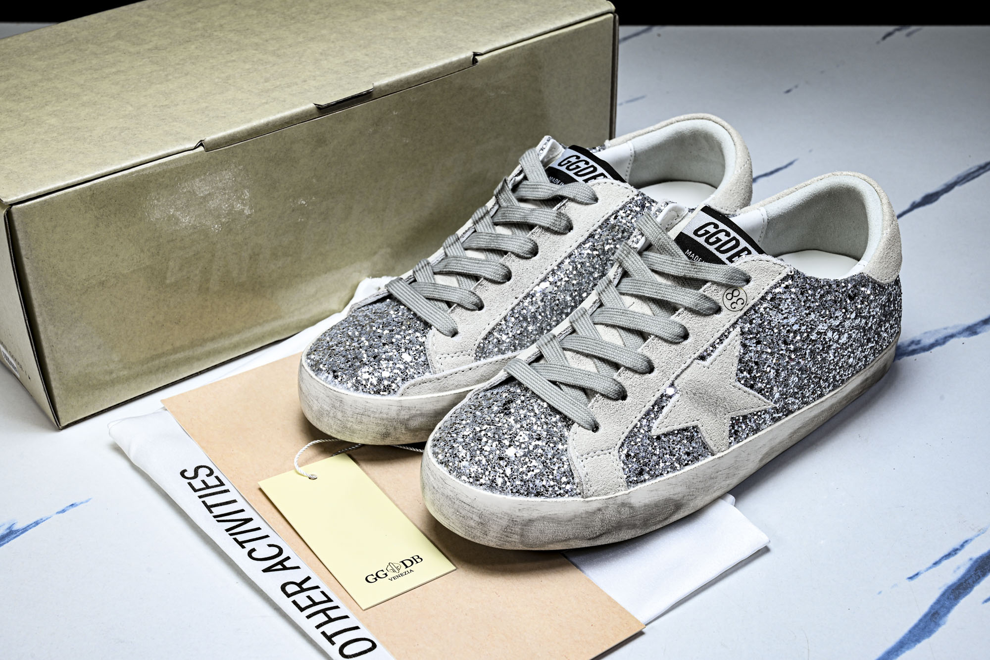 纯原 GGDB_Golden Goose 26春夏 Ball Star 唐娜系列低帮复古百搭休闲运动做旧