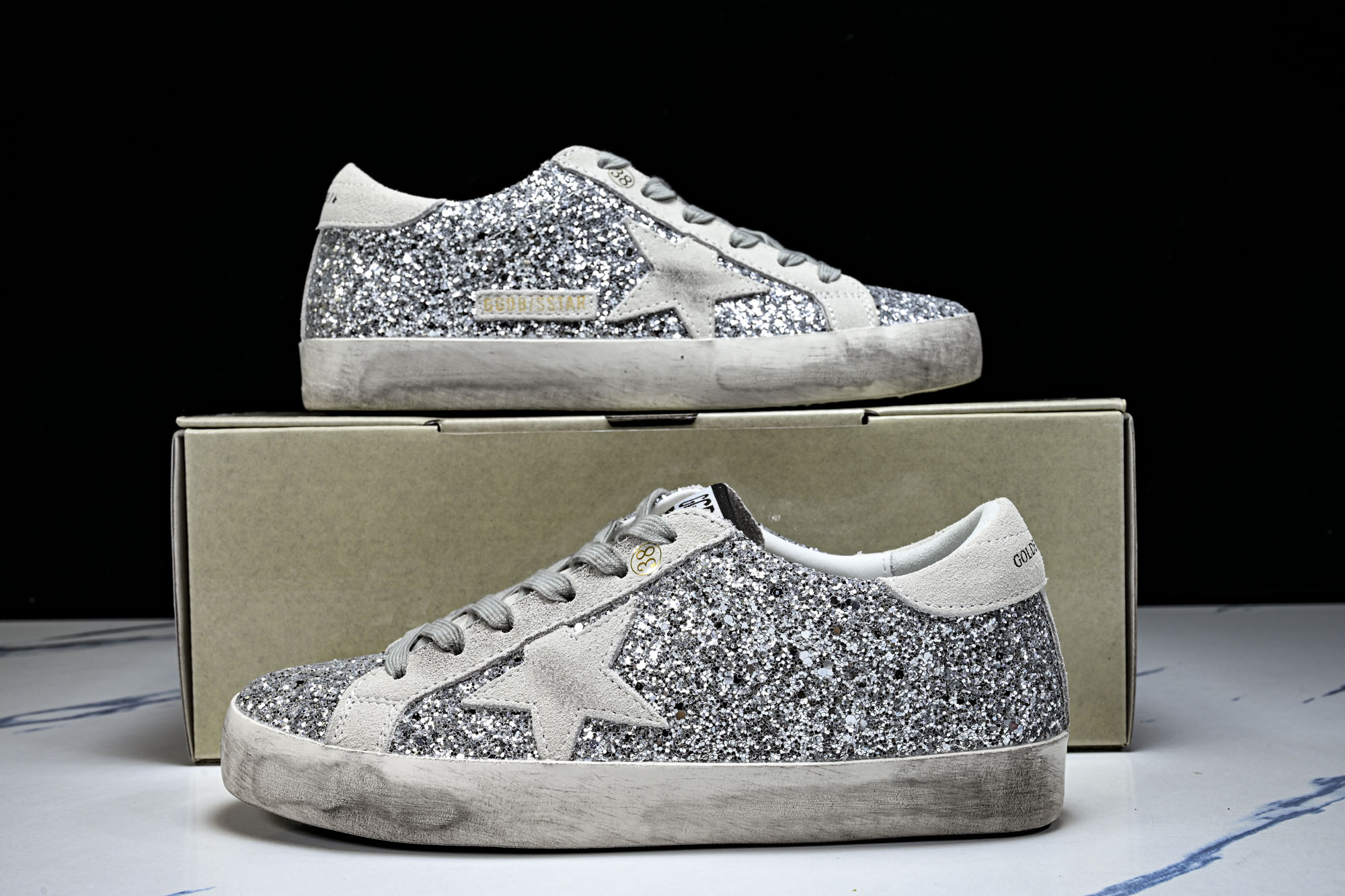 纯原 GGDB_Golden Goose 26春夏 Ball Star 唐娜系列低帮复古百搭休闲运动做旧