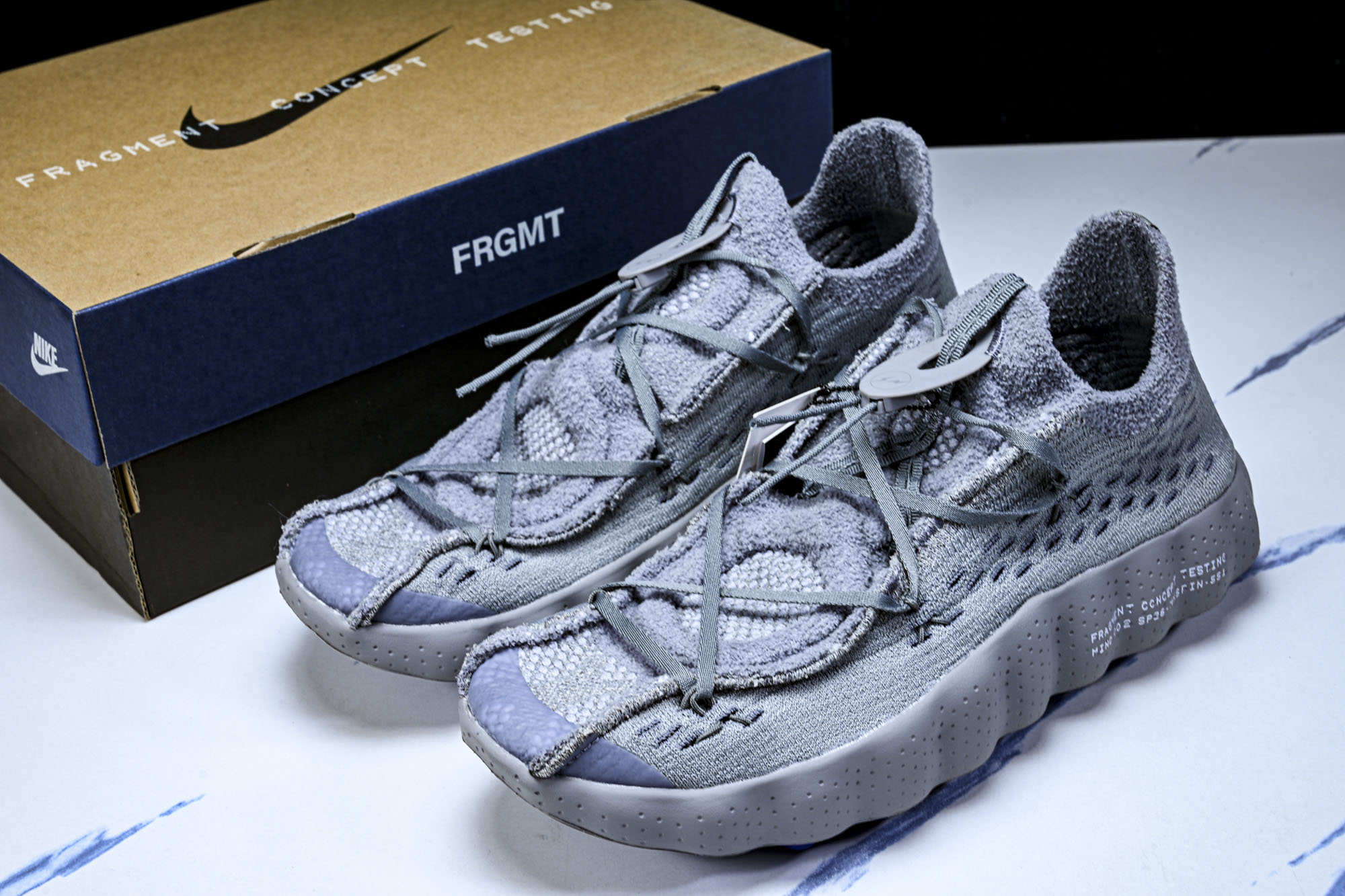 纯原 Fragment Design x NK Mind 002 藤原浩联名 足底按摩舒适运动休闲训练鞋