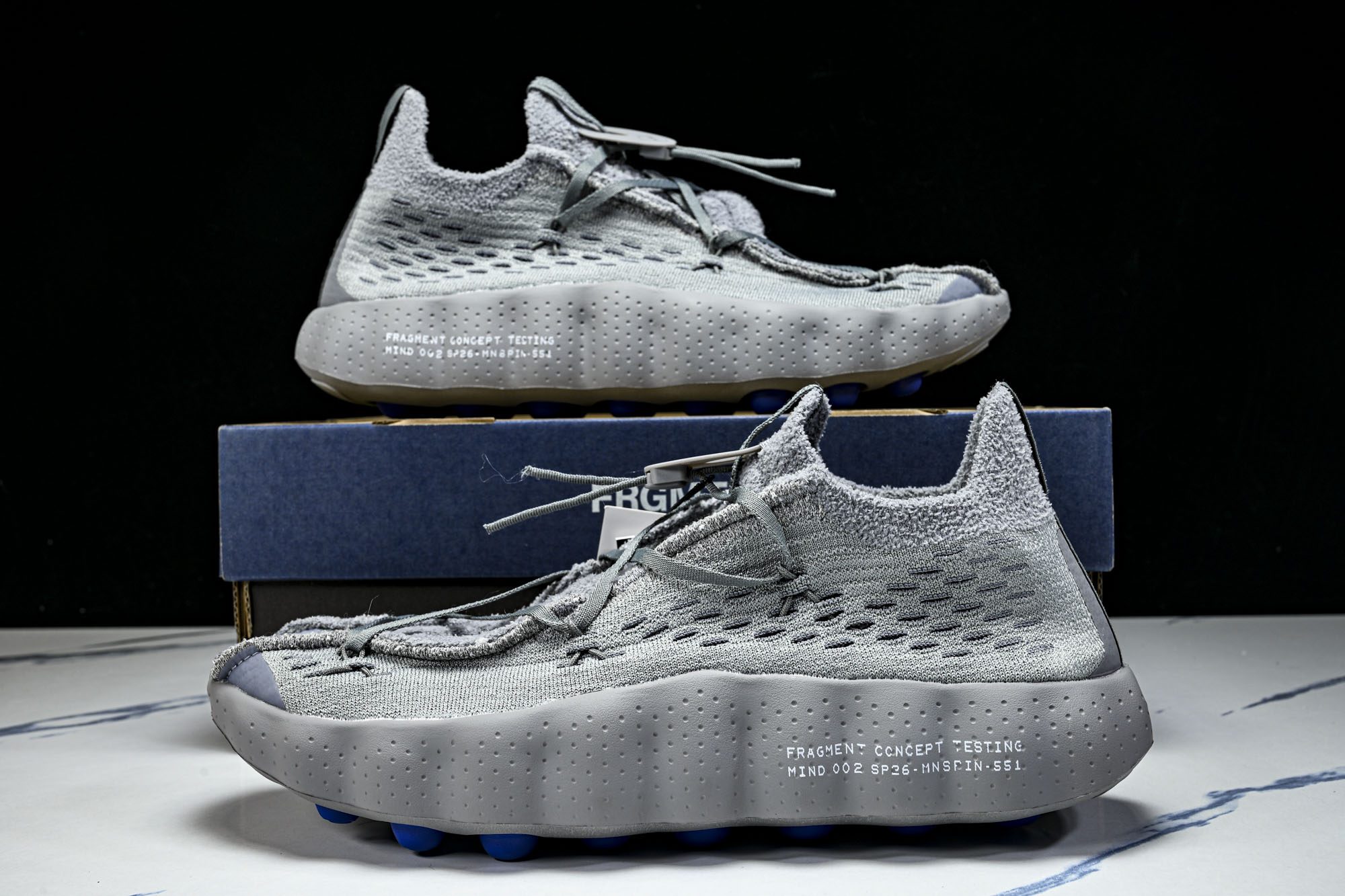 纯原 Fragment Design x NK Mind 002 藤原浩联名 足底按摩舒适运动休闲训练鞋