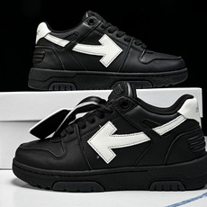纯原 OFF-WHITE Out Of Office 箭头板鞋 小牛鞋休闲运动鞋 #YZ002✦原厂原档 纯原 OFF-WHITE Out Of Office 箭头板鞋 小牛鞋休闲运动鞋 #YZ002✦原厂原档