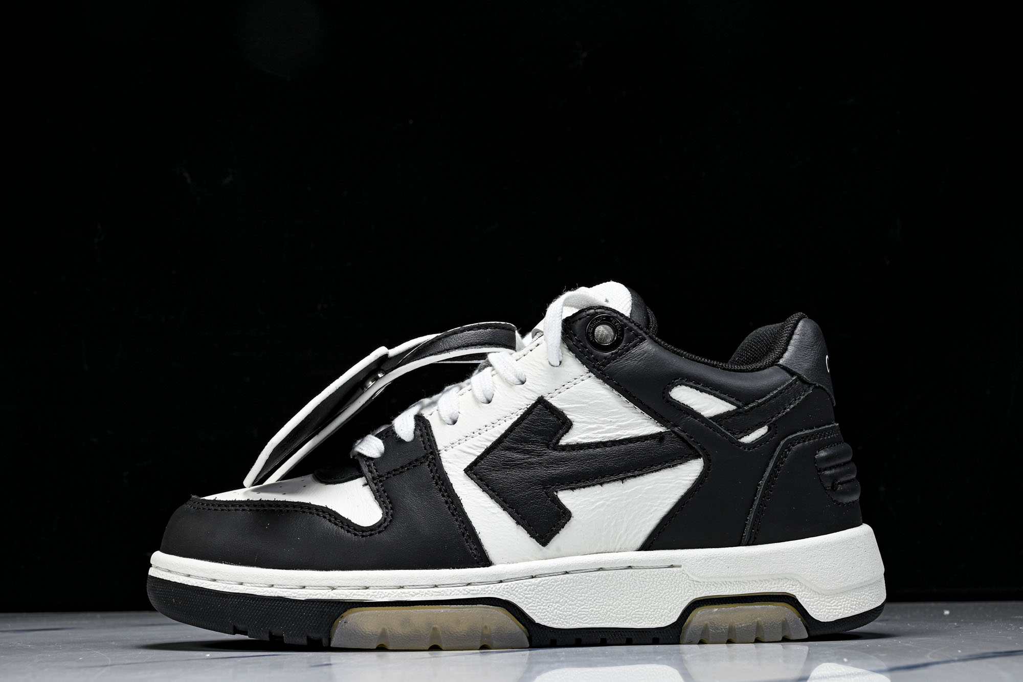 纯原 OFF-WHITE Out Of Office 箭头板鞋 小牛鞋休闲运动鞋_2 #YZ002✦原厂