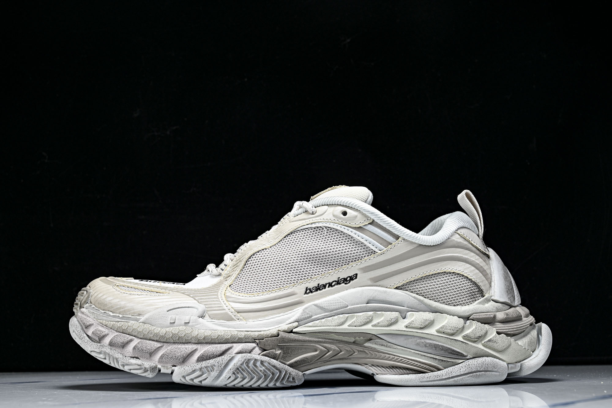 纯原 Balenciaga Triple S 2 官方同步 巴黎世家 潮流跑鞋米色 WTRS2 9191
