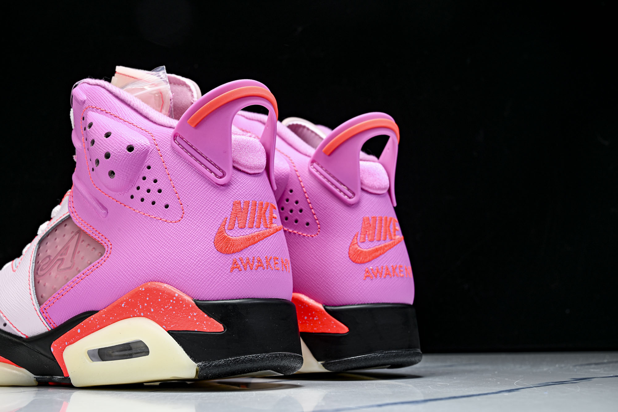 纯原 Awake NY x Air Jordan 6 _Playful Pink_ AJ6 乔6俏皮粉 