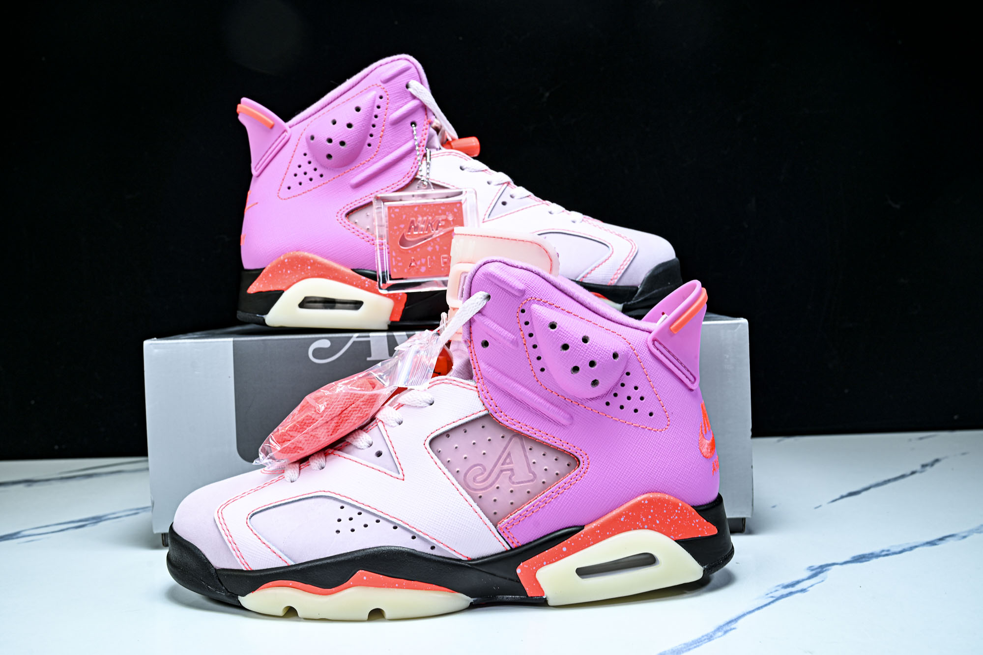 纯原 Awake NY x Air Jordan 6 _Playful Pink_ AJ6 乔6俏皮粉 