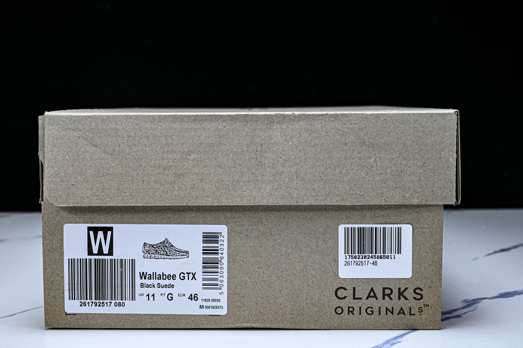 纯原 Clarks Wallabee GTX 防水 复古低帮男鞋袋鼠鞋防滑运动休闲鞋 #YZ006Cla