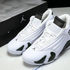 纯原 Air Jordan 14 Retro AJ14 乔14白绿 -131 #YZ013✦圈内知名口碑 纯原 Air Jordan 14 Retro AJ14 乔14白绿 -131 #YZ013✦圈内知名口碑