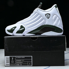 纯原 Air Jordan 14 Retro AJ14 乔14白绿 -131 #YZ013✦圈内知名口碑 纯原 Air Jordan 14 Retro AJ14 乔14白绿 -131 #YZ013✦圈内知名口碑