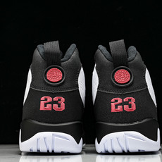 纯原 Nike_耐克AIR JORDAN 9 OG AJ9 官方同步 黑白 全明星男篮球鞋IX6179- 纯原 Nike_耐克AIR JORDAN 9 OG AJ9 官方同步 黑白 全明星男篮球鞋IX6179-