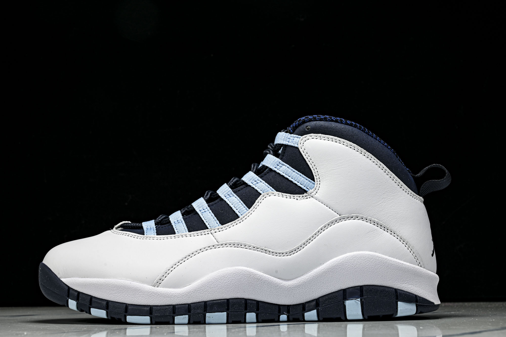 纯原 Air Jordan 10 Retro _Red Steel_ AJ10 乔10 白蓝_141 Y