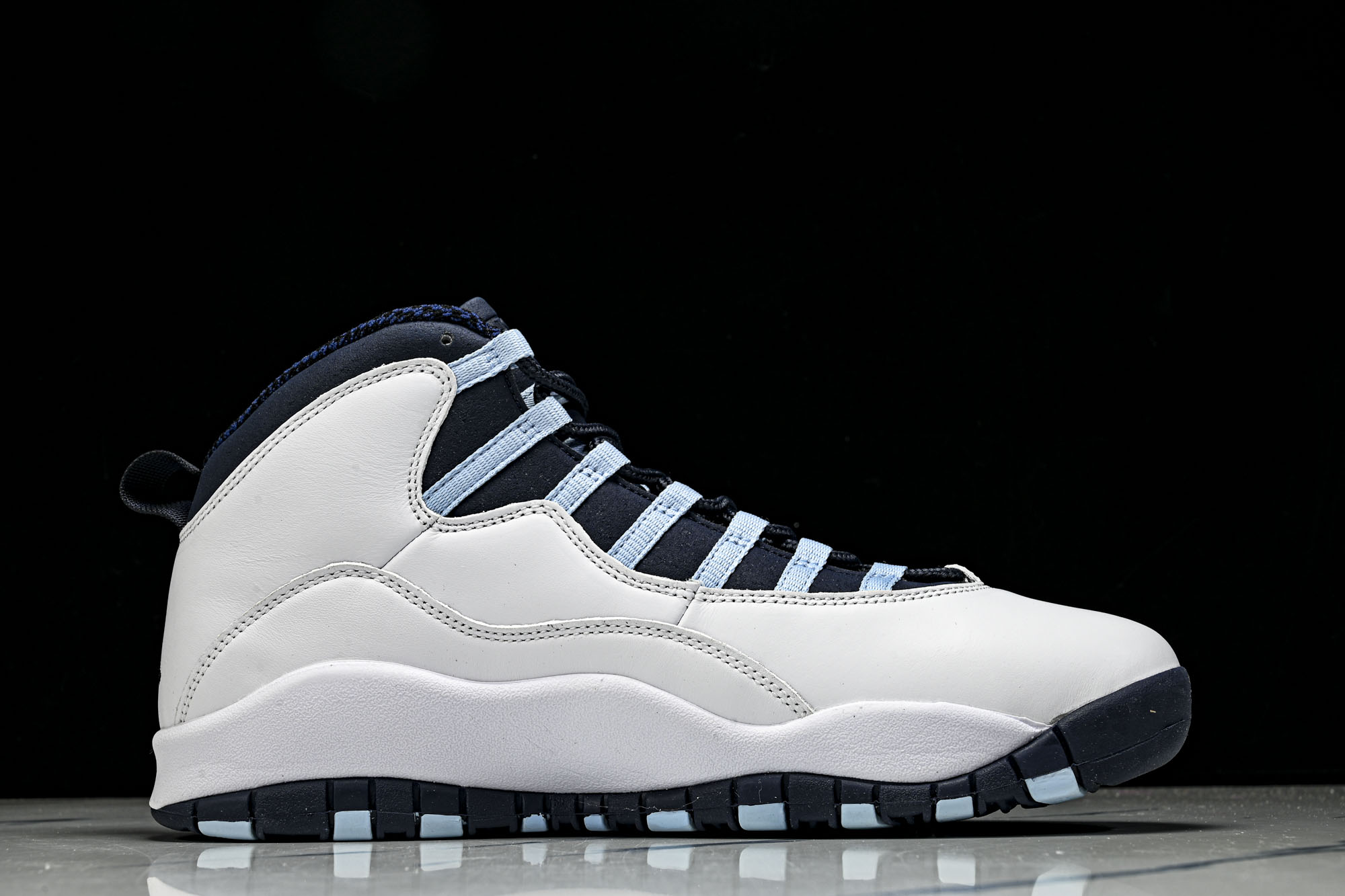 纯原 Air Jordan 10 Retro _Red Steel_ AJ10 乔10 白蓝_141 Y