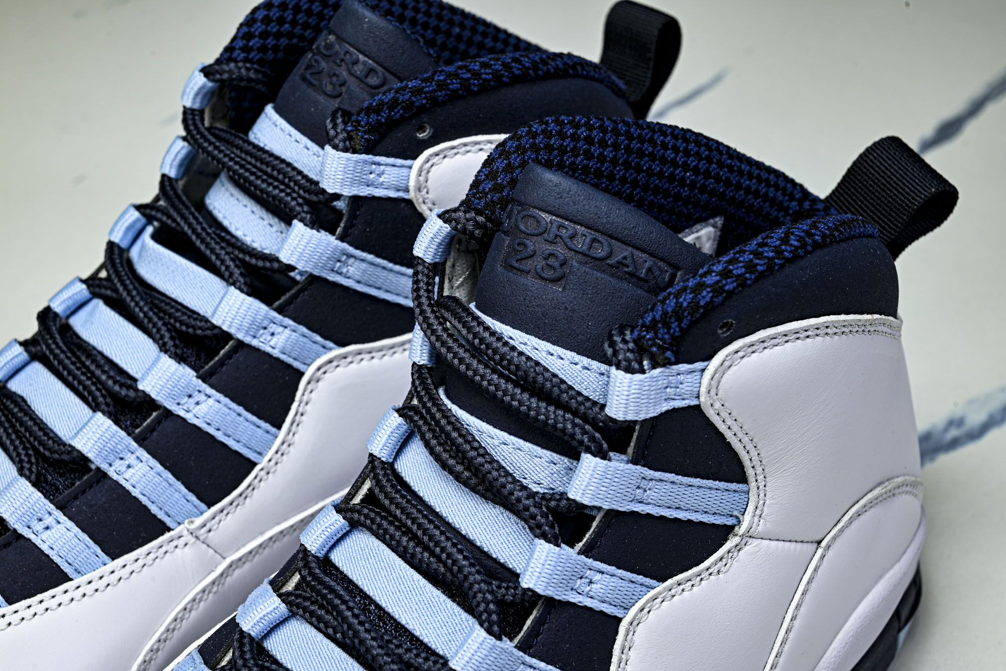 纯原 Air Jordan 10 Retro _Red Steel_ AJ10 乔10 白蓝_141 Y