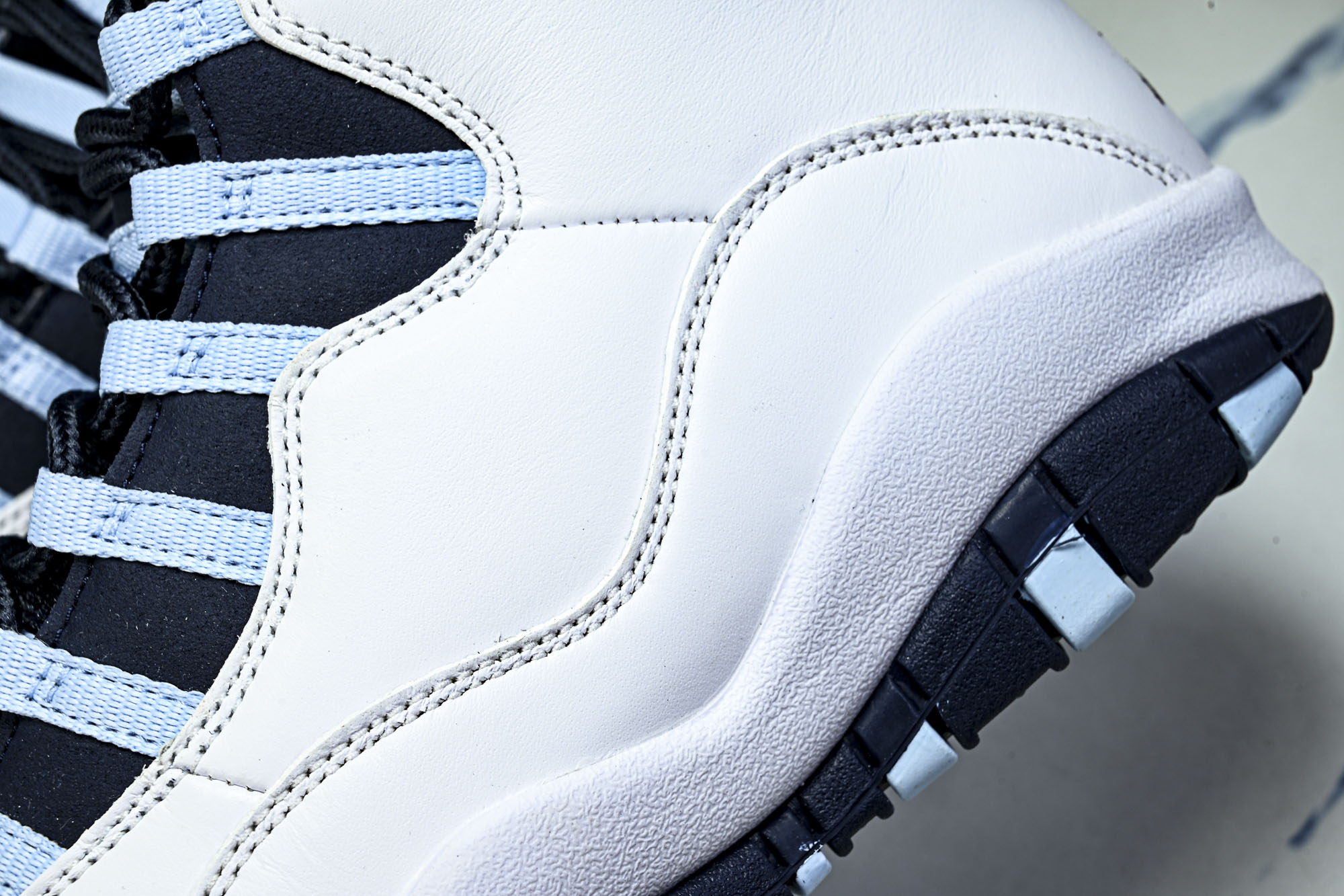 纯原 Air Jordan 10 Retro _Red Steel_ AJ10 乔10 白蓝_141 Y