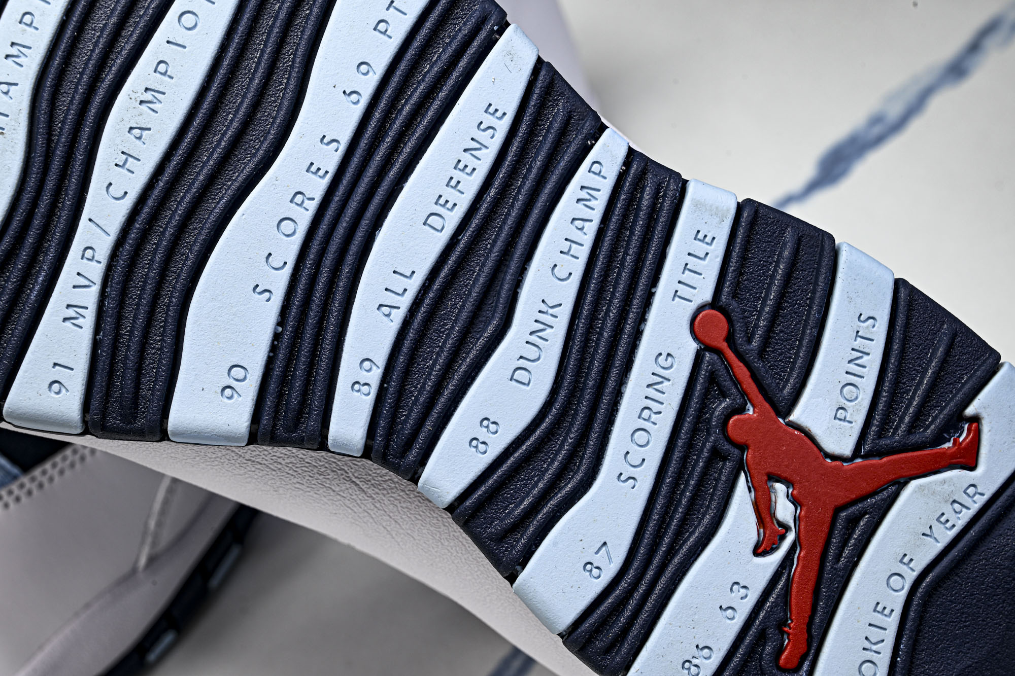 纯原 Air Jordan 10 Retro _Red Steel_ AJ10 乔10 白蓝_141 Y