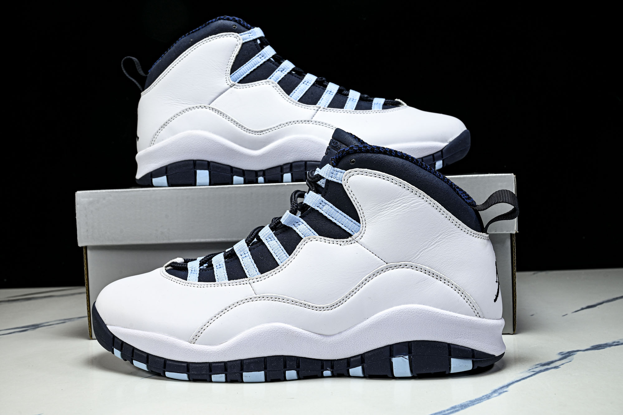 纯原 Air Jordan 10 Retro _Red Steel_ AJ10 乔10 白蓝_141 Y