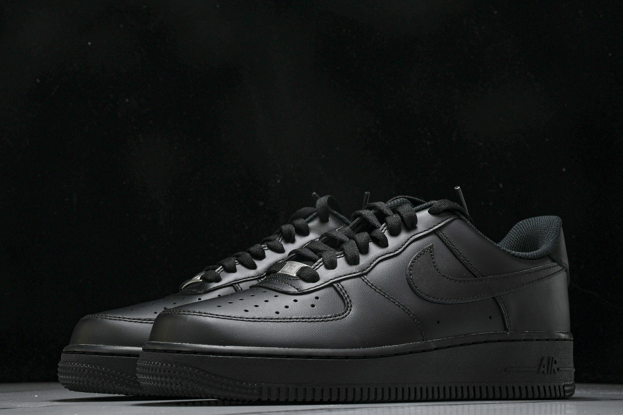 纯原Nk Air Force 1'07 Low 空军一号低帮全黑休闲板鞋 CW2288-001 #YZ0