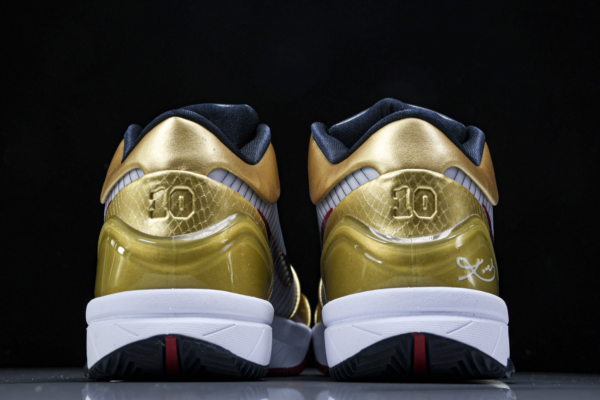 纯原NK Zoom Kobe 4 Protro“Gold Medal”白黑金 FQ3544-100 #Y