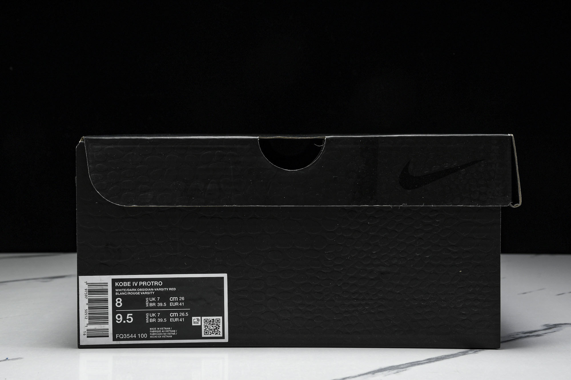 纯原NK Zoom Kobe 4 Protro“Gold Medal”白黑金 FQ3544-100 #Y