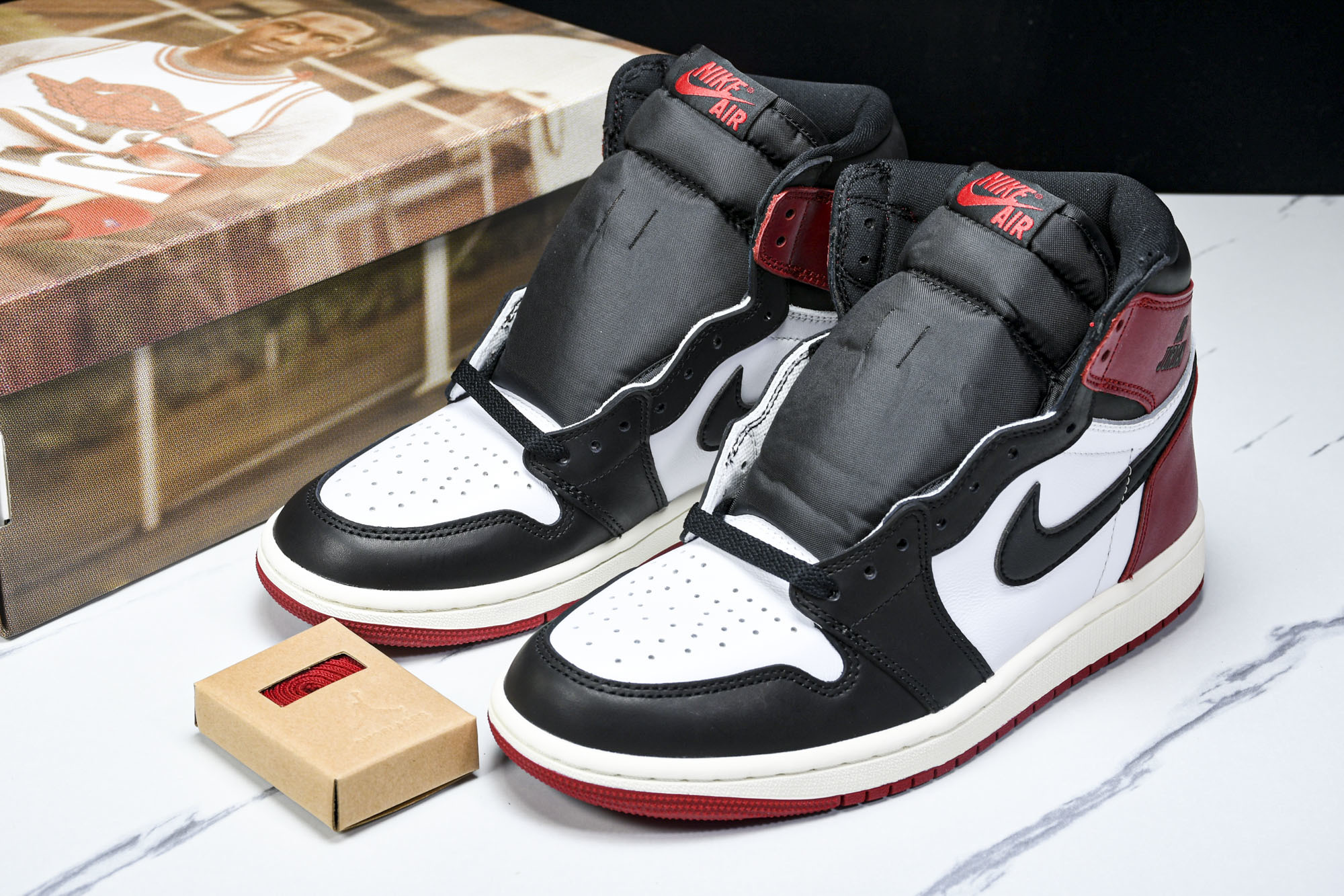 纯原Air Jordan 1 High OG _Black Toe Reimagined_ AJ1 乔1