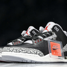 纯原Air Jordan 3 Retro“Fire Red 黑白灰 DN3707 010 #YZ015✦ 纯原Air Jordan 3 Retro“Fire Red 黑白灰 DN3707 010 #YZ015✦