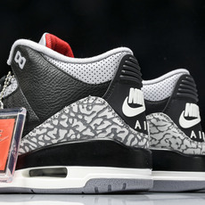 纯原Air Jordan 3 Retro“Fire Red 黑白灰 DN3707 010 #YZ015✦ 纯原Air Jordan 3 Retro“Fire Red 黑白灰 DN3707 010 #YZ015✦