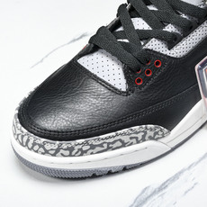 纯原Air Jordan 3 Retro“Fire Red 黑白灰 DN3707 010 #YZ015✦ 纯原Air Jordan 3 Retro“Fire Red 黑白灰 DN3707 010 #YZ015✦