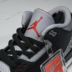 纯原Air Jordan 3 Retro“Fire Red 黑白灰 DN3707 010 #YZ015✦ 纯原Air Jordan 3 Retro“Fire Red 黑白灰 DN3707 010 #YZ015✦