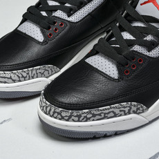 纯原Air Jordan 3 Retro“Fire Red 黑白灰 DN3707 010 #YZ015✦ 纯原Air Jordan 3 Retro“Fire Red 黑白灰 DN3707 010 #YZ015✦