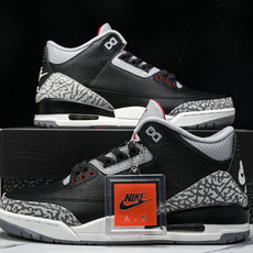 纯原Air Jordan 3 Retro“Fire Red 黑白灰 DN3707 010 #YZ015✦ 纯原Air Jordan 3 Retro“Fire Red 黑白灰 DN3707 010 #YZ015✦