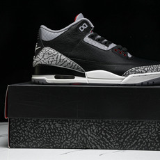 纯原Air Jordan 3 Retro“Fire Red 黑白灰 DN3707 010 #YZ015✦ 纯原Air Jordan 3 Retro“Fire Red 黑白灰 DN3707 010 #YZ015✦