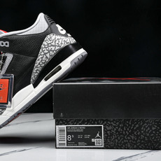 纯原Air Jordan 3 Retro“Fire Red 黑白灰 DN3707 010 #YZ015✦ 纯原Air Jordan 3 Retro“Fire Red 黑白灰 DN3707 010 #YZ015✦