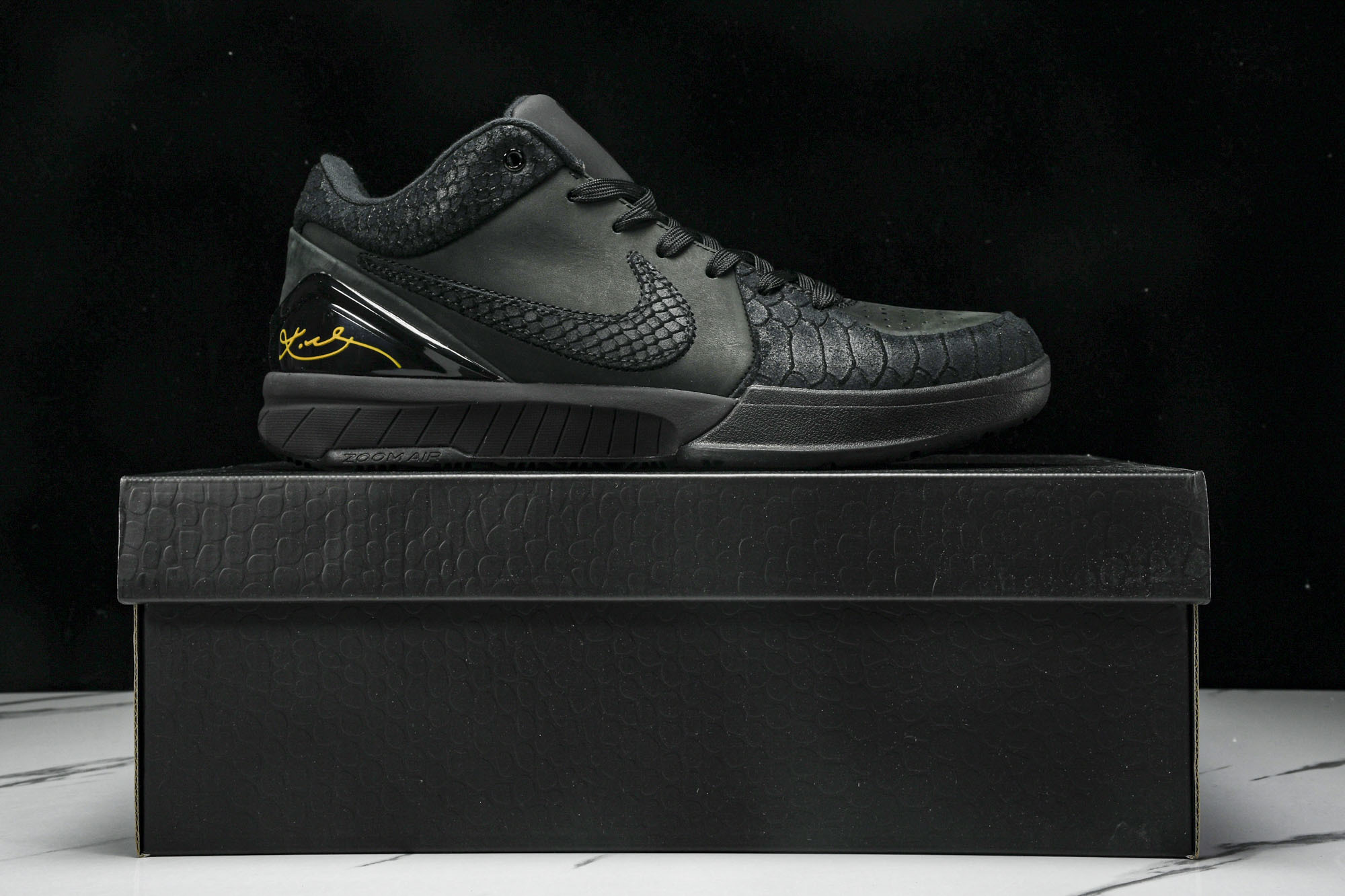 纯原NK Kobe 4 Protro“Black Mamba”黑曼巴 FQ3544-001 #YZ015