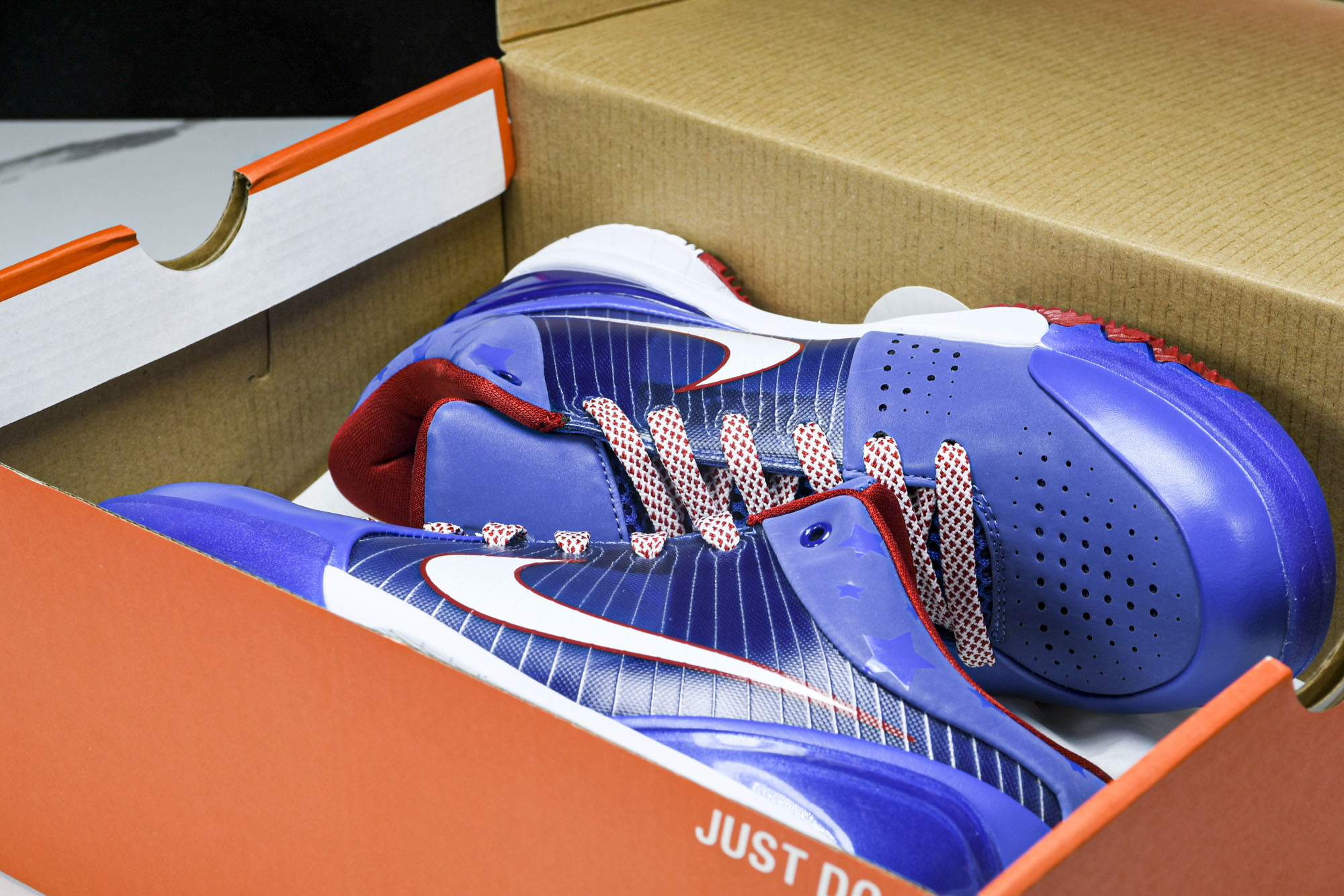 纯原NK Zoom Kobe 4 Protro_“Philly”蓝色 FQ3545-400 #YZ015