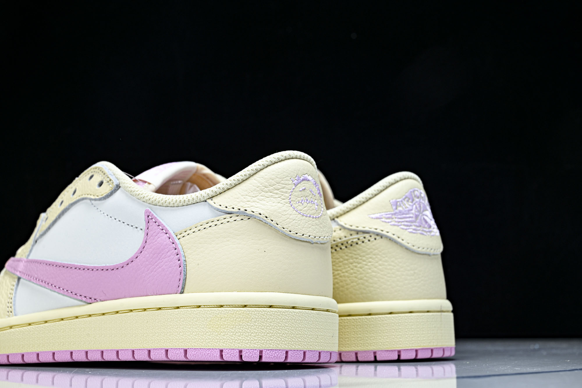 纯原Air Jordan 1 Retro Low OG SP Travis Scott Shy Pink
