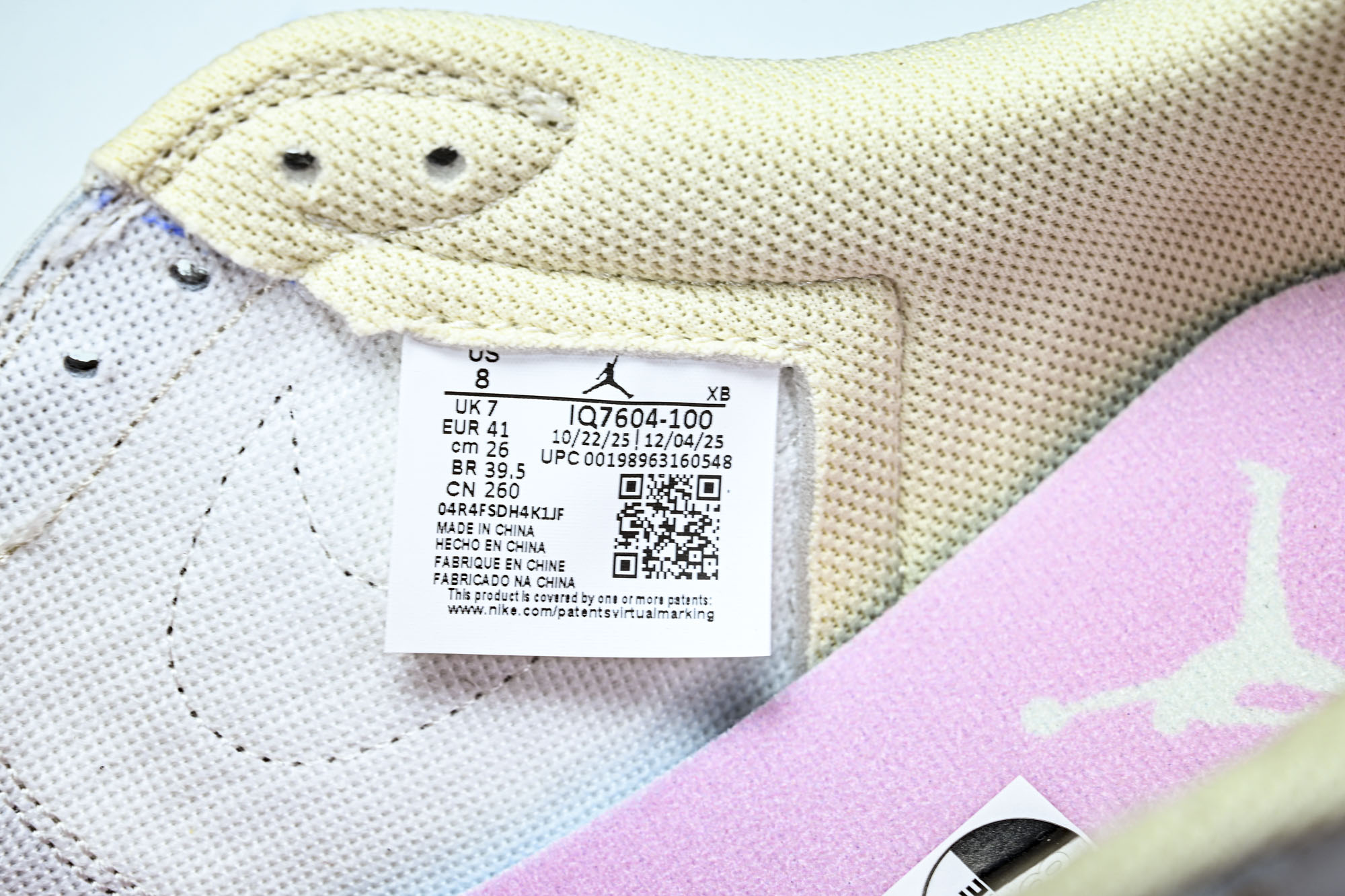 纯原Air Jordan 1 Retro Low OG SP Travis Scott Shy Pink