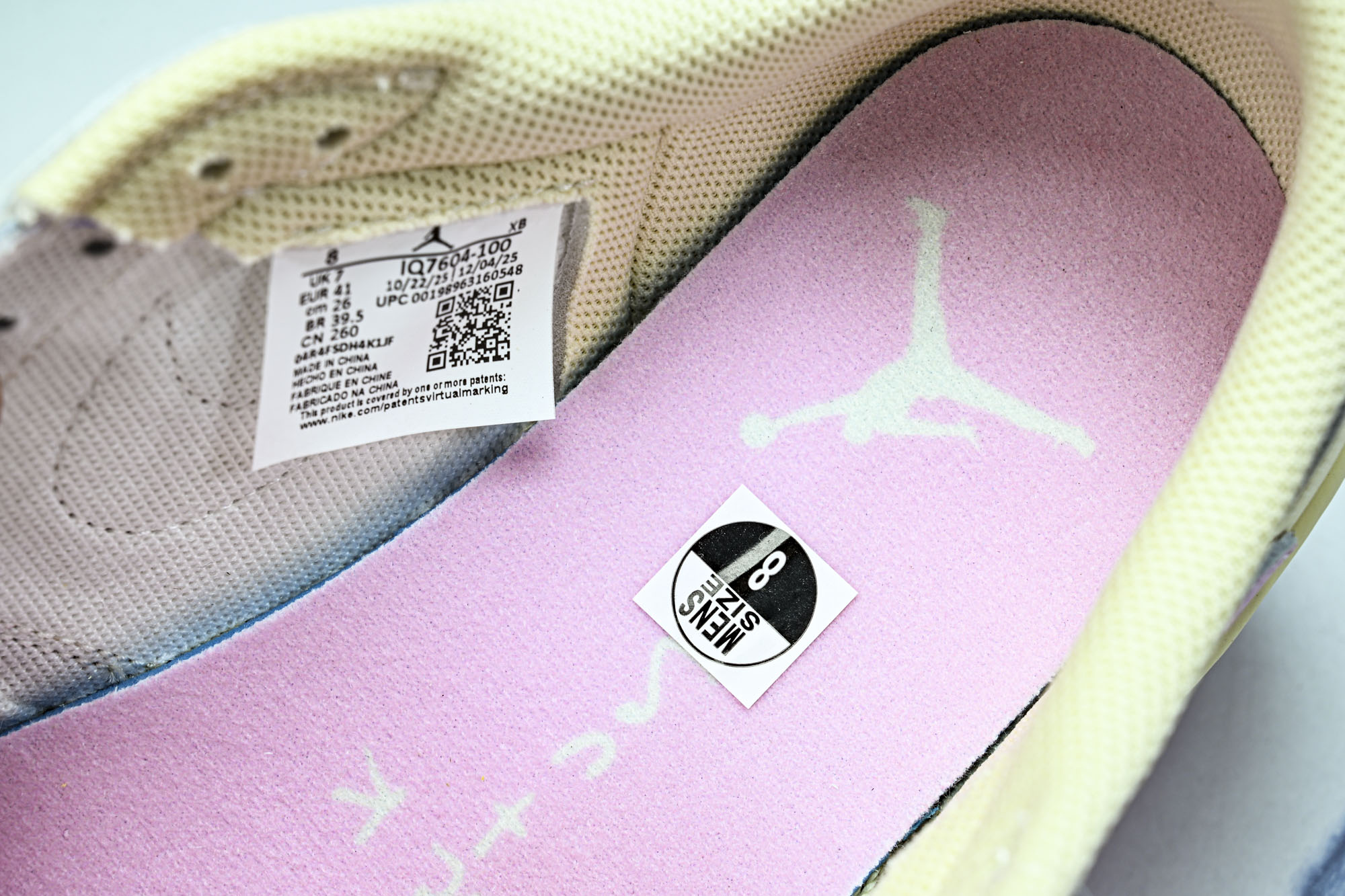 纯原Air Jordan 1 Retro Low OG SP Travis Scott Shy Pink