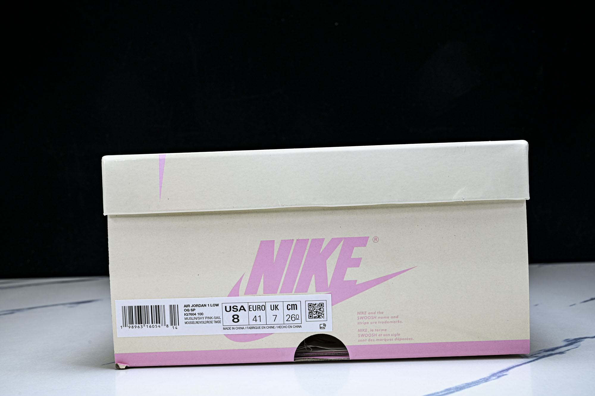 纯原Air Jordan 1 Retro Low OG SP Travis Scott Shy Pink