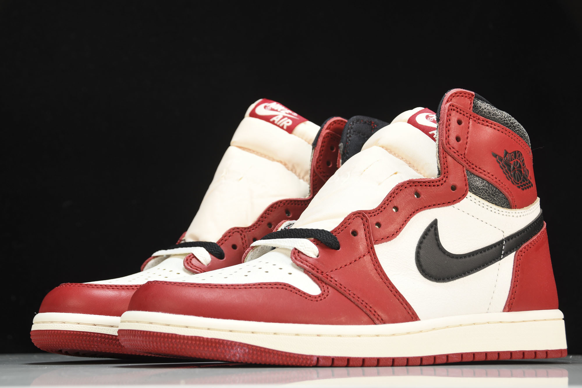 纯原Air Jordan 1“Chicago Reimagined”白红芝加哥 做旧 2022复刻 DZ