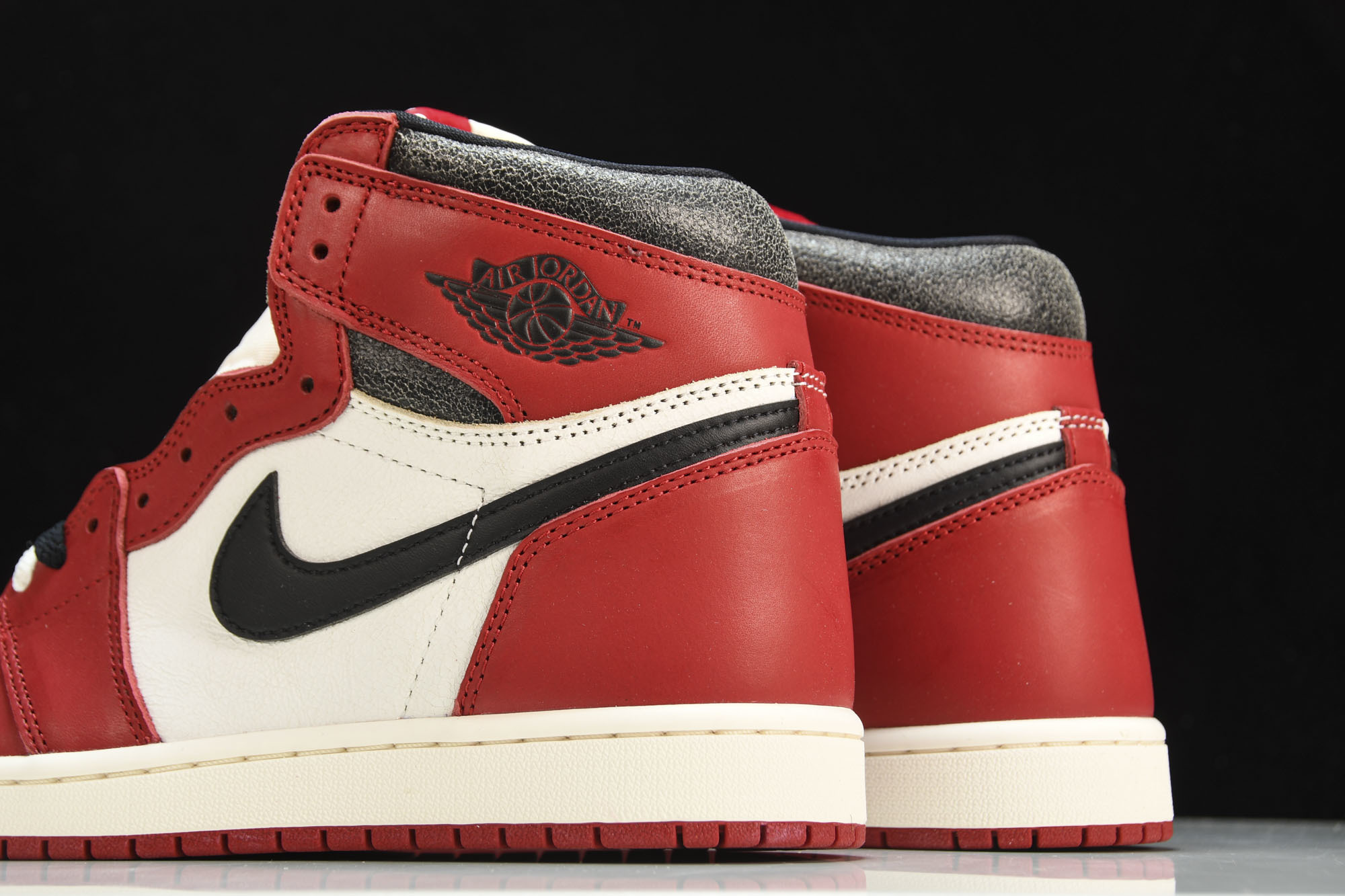 纯原Air Jordan 1“Chicago Reimagined”白红芝加哥 做旧 2022复刻 DZ