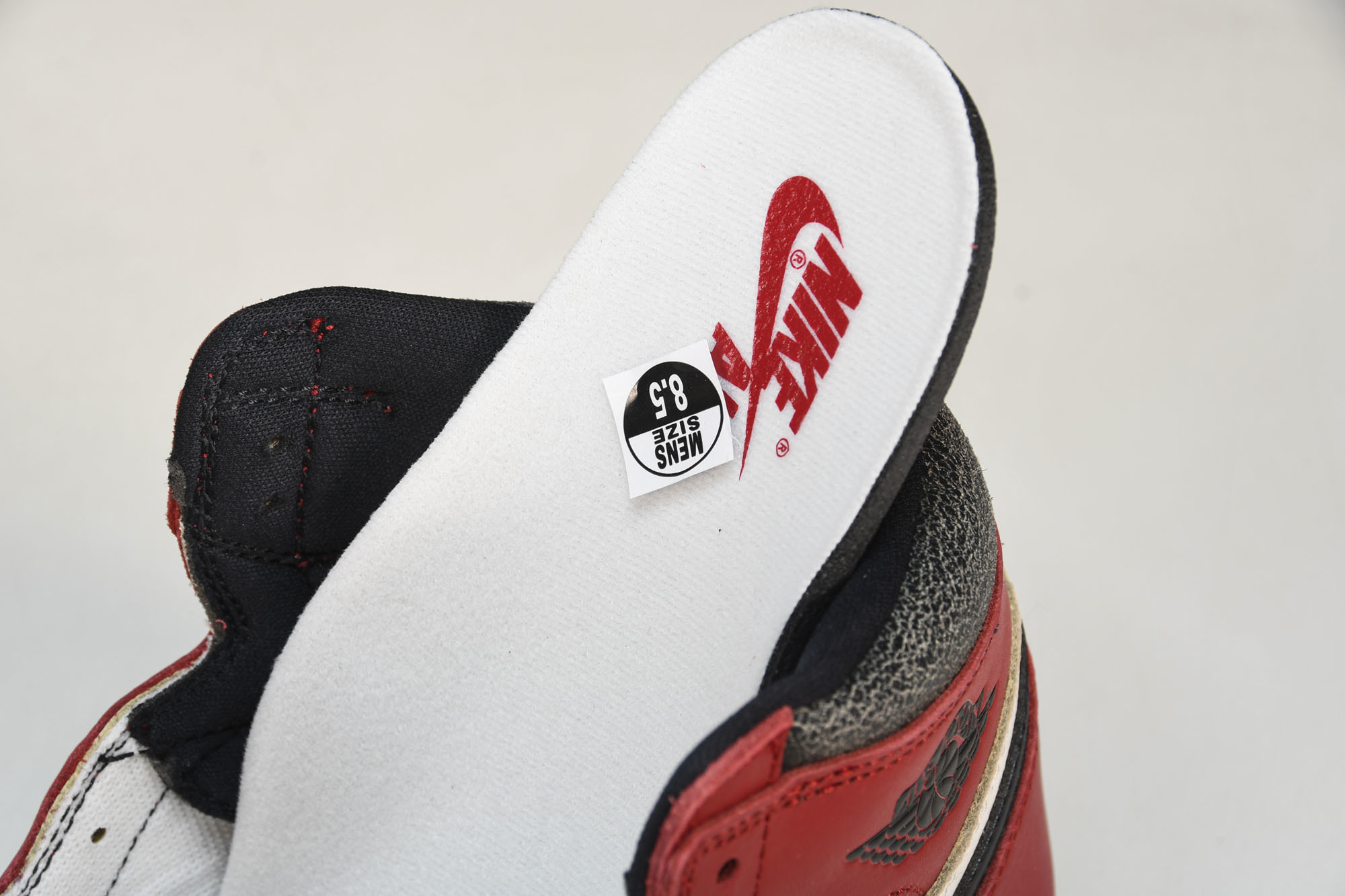 纯原Air Jordan 1“Chicago Reimagined”白红芝加哥 做旧 2022复刻 DZ