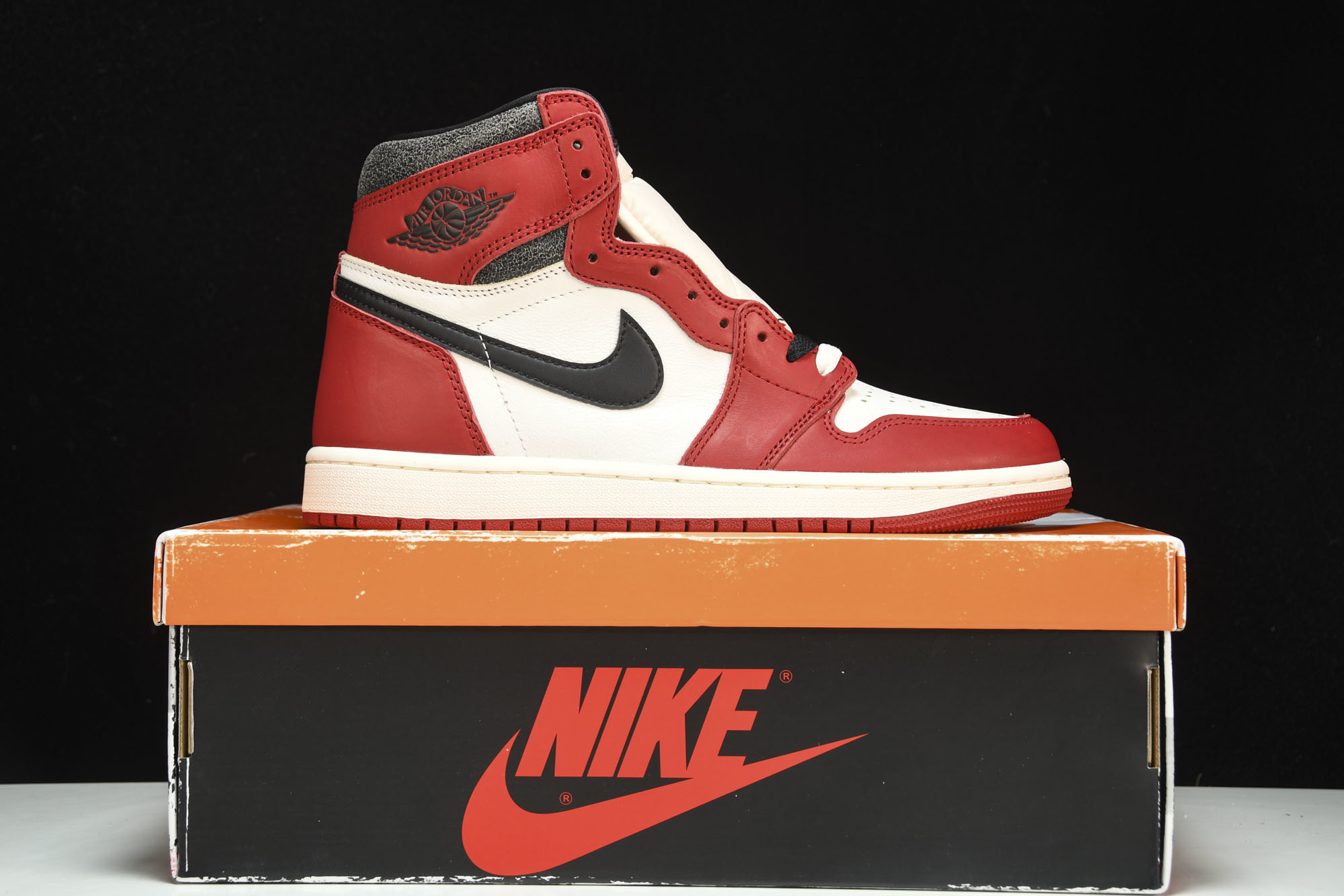 纯原Air Jordan 1“Chicago Reimagined”白红芝加哥 做旧 2022复刻 DZ