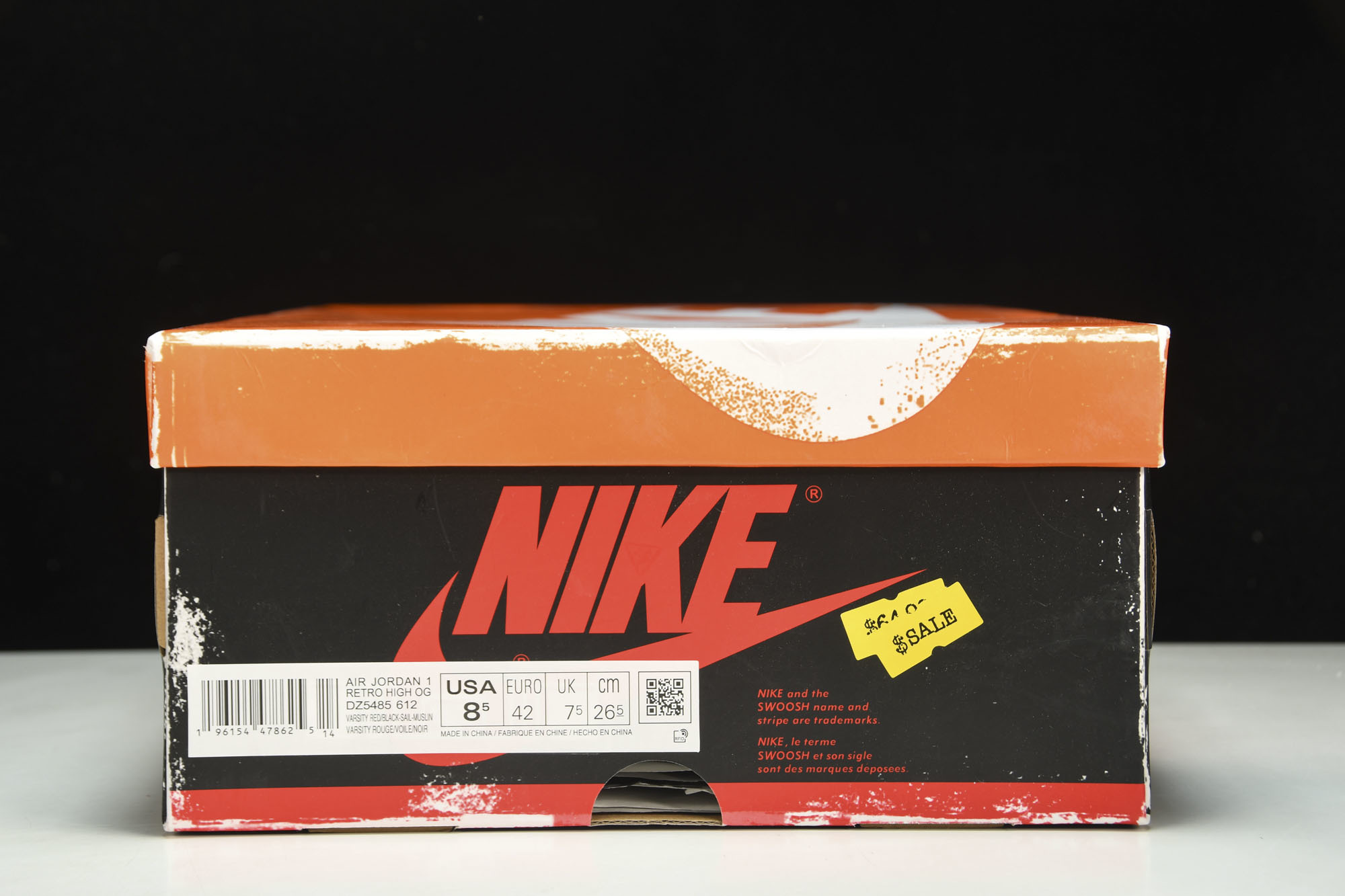 纯原Air Jordan 1“Chicago Reimagined”白红芝加哥 做旧 2022复刻 DZ