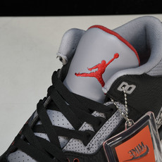 纯原Air Jordan 3 Retro Black Cement(2018) 黑水泥 -001 #YZ 纯原Air Jordan 3 Retro Black Cement(2018) 黑水泥 -001 #YZ