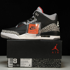 纯原Air Jordan 3 Retro Black Cement(2018) 黑水泥 -001 #YZ 纯原Air Jordan 3 Retro Black Cement(2018) 黑水泥 -001 #YZ
